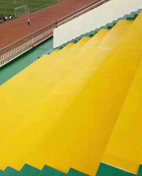蓟州球场台阶翻新修补改造